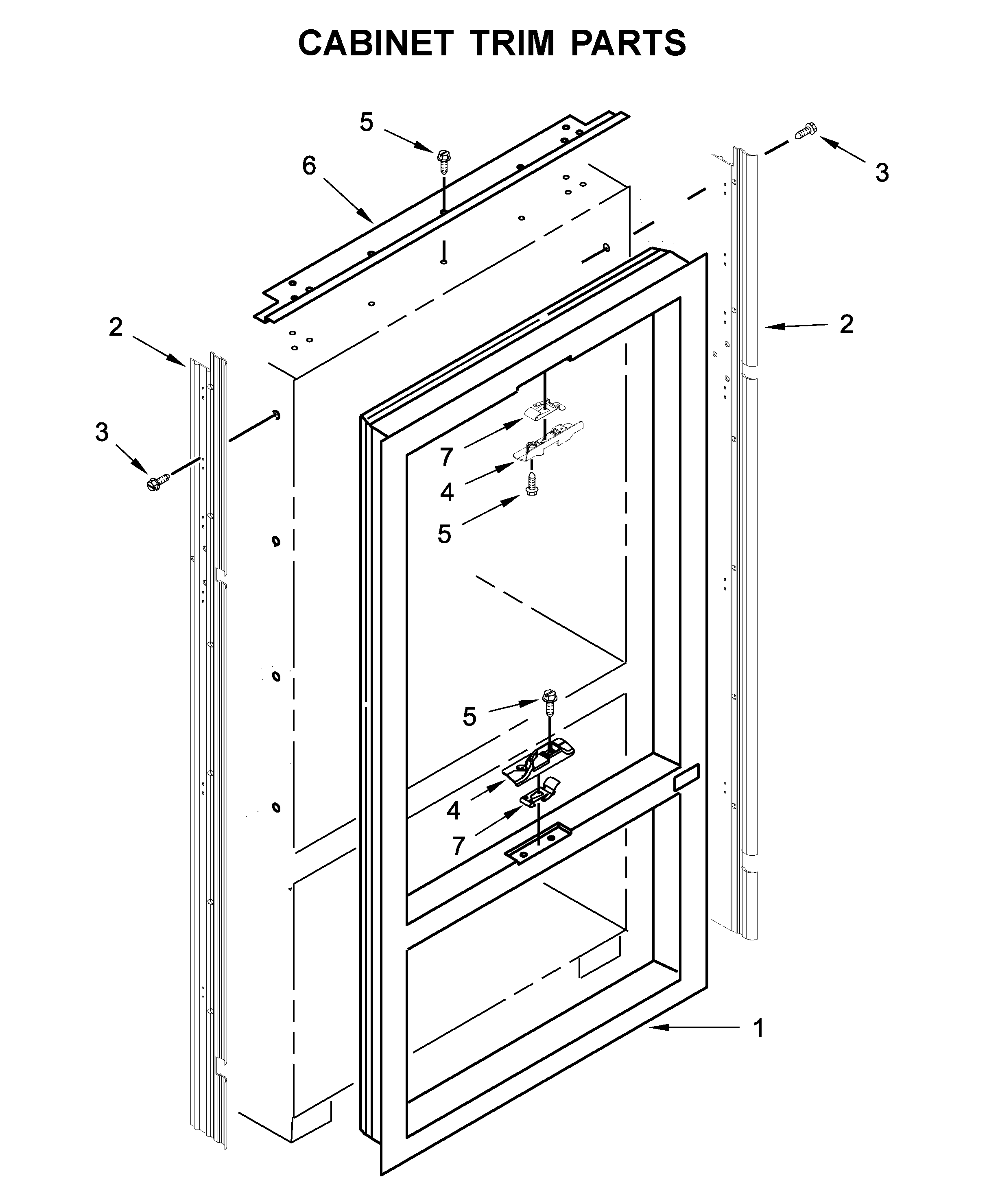 CABINET TRIM PARTS