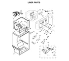 Maytag MRT118FFFZ05 liner parts diagram