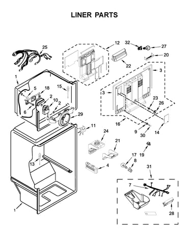 Liner parts