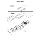 Maytag MRT118FFFZ05 shelf parts diagram