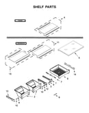 Shelf parts