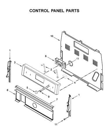 Control panel parts