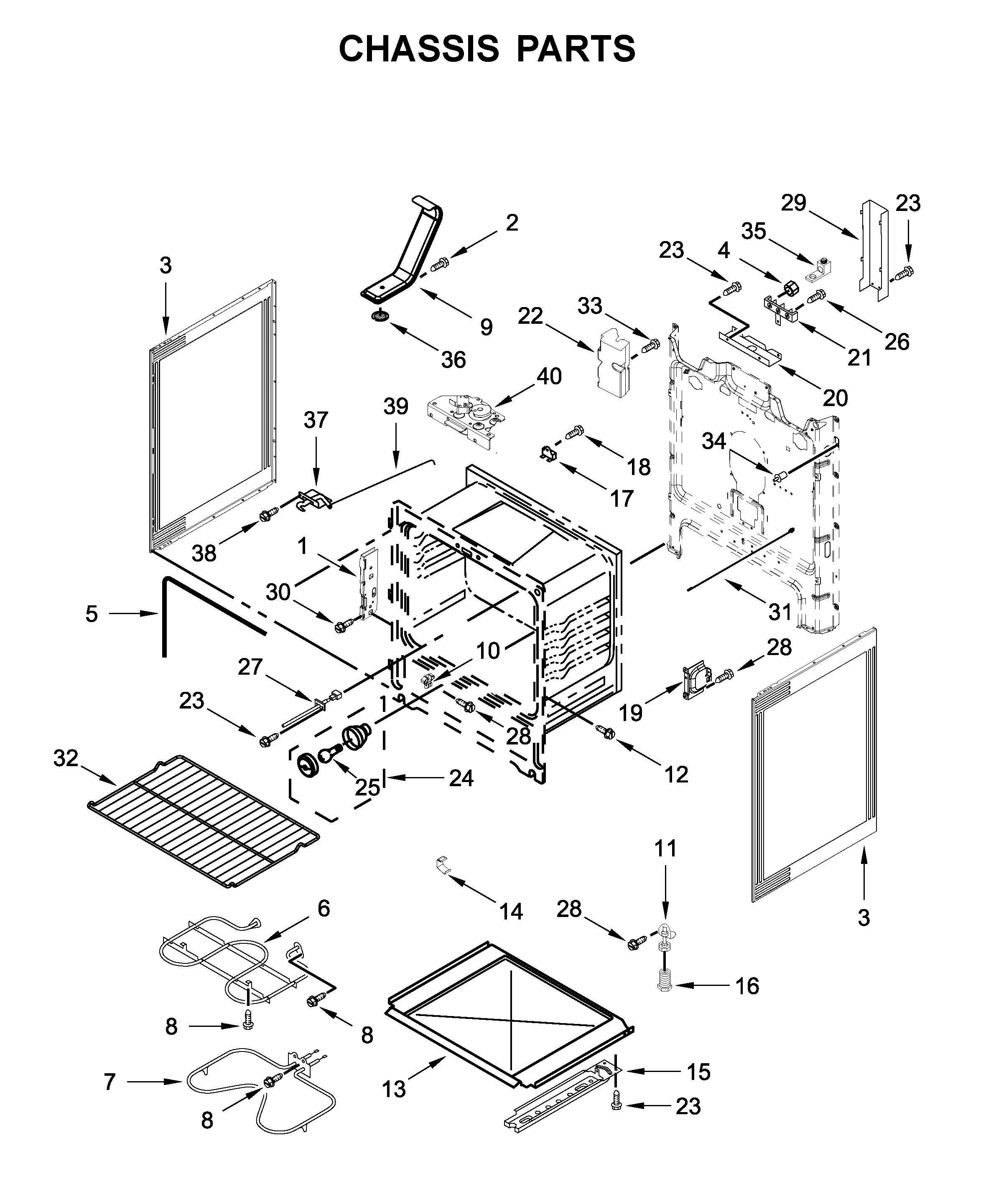 Chassis parts