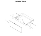 Whirlpool WFE525S0JS0 drawer parts diagram