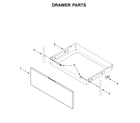 Whirlpool WFE525S0JZ0 drawer parts diagram