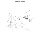 KitchenAid KFDC506JAV00 venting parts diagram