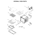 KitchenAid KFDC506JYP00 internal oven parts diagram
