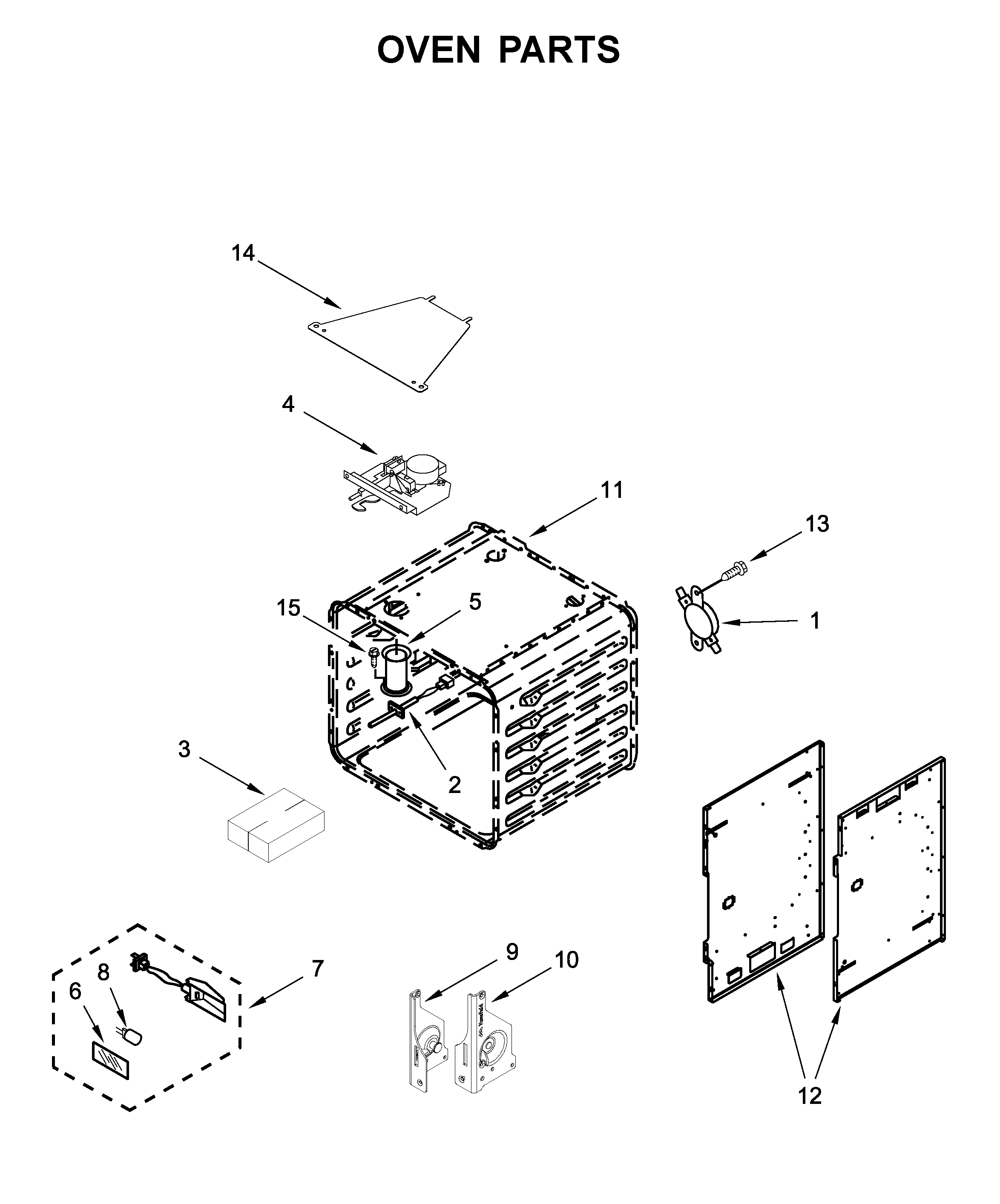 OVEN PARTS