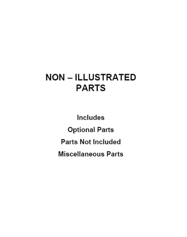 Optional parts (not included)
