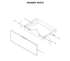 Whirlpool WFE515S0JS0 drawer parts diagram