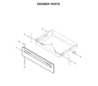 Whirlpool WFE525S0JT0 drawer parts diagram