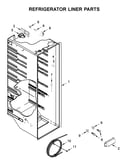 Refrigerator liner parts