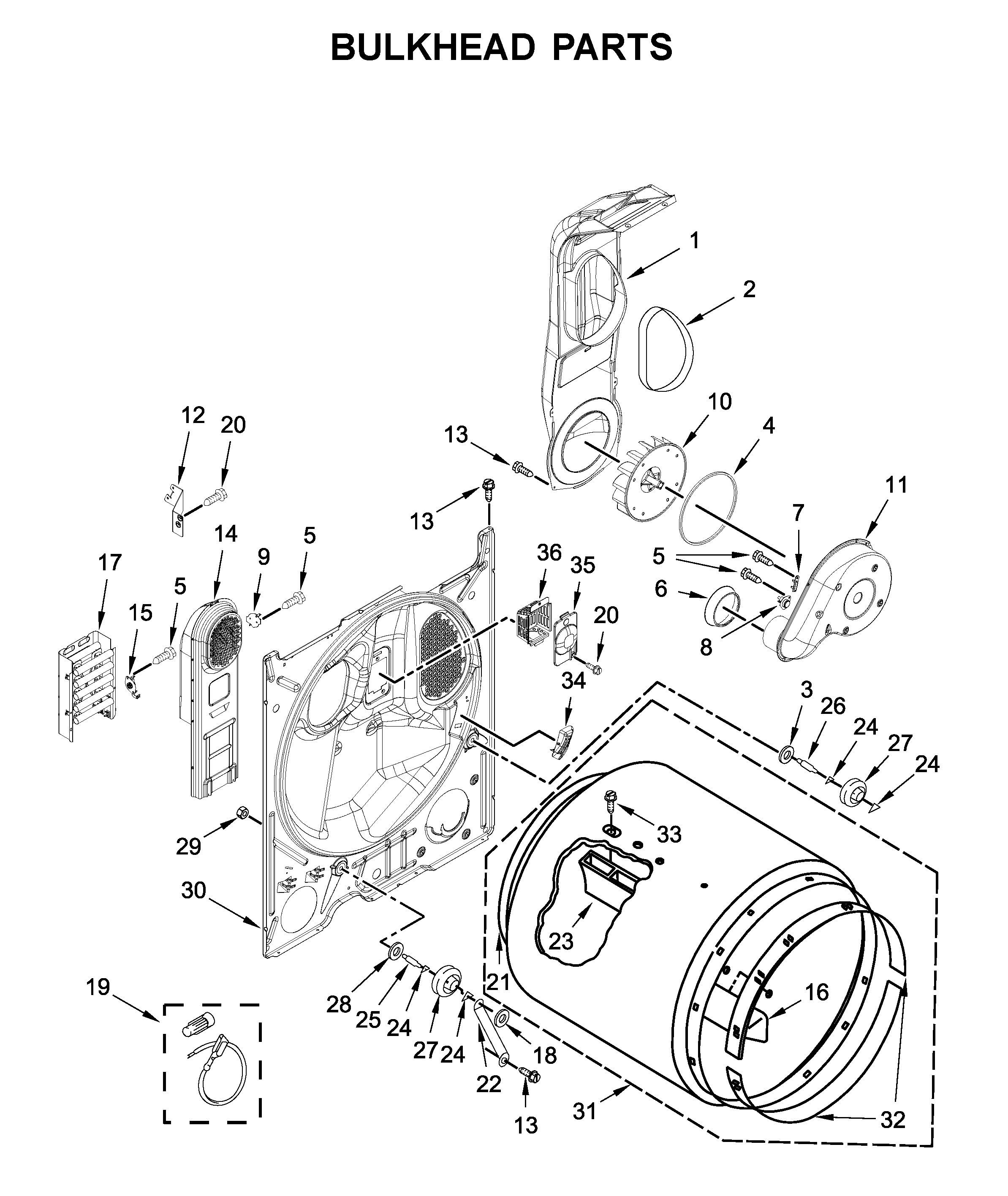 BULKHEAD PARTS