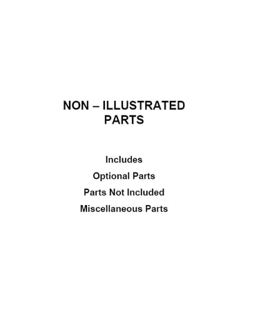 Optional parts (not included)