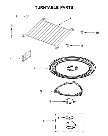 Turntable parts