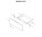 Whirlpool WFG525S0JZ0 drawer parts diagram