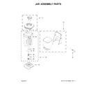 KitchenAid KSBC1B2CU0 jar assembly parts diagram