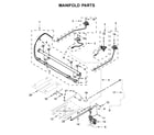 Whirlpool WFG515S0JB0 manifold parts diagram