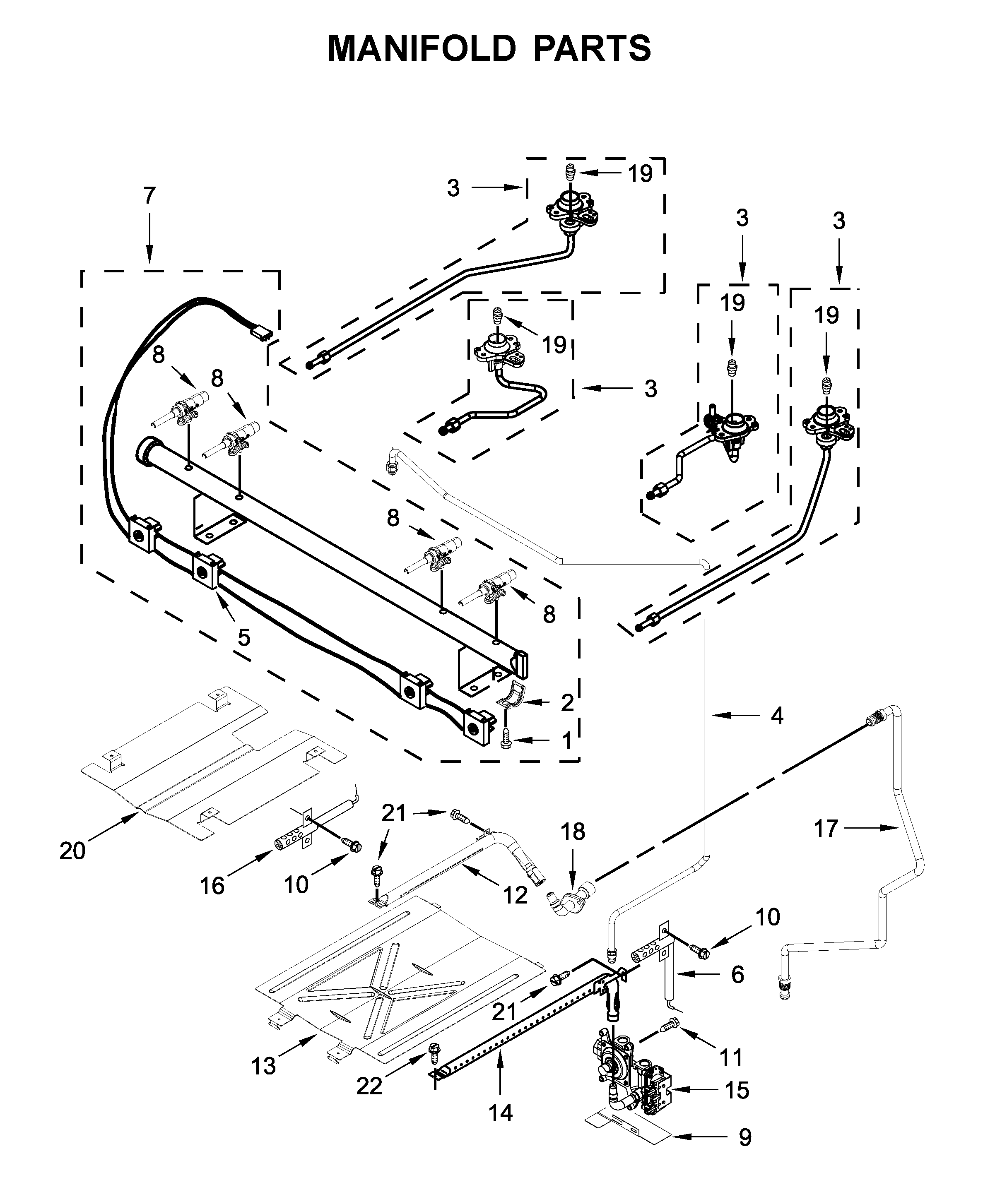 MANIFOLD PARTS