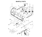 Whirlpool WFG535S0JS0 manifold parts diagram