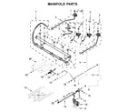 Whirlpool WFG535S0JZ0 manifold parts diagram