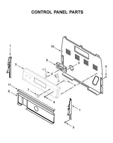 Control panel parts