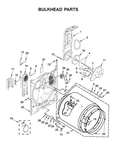 Bulkhead parts