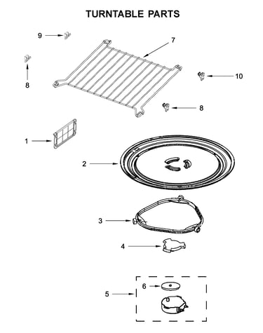 Turntable parts