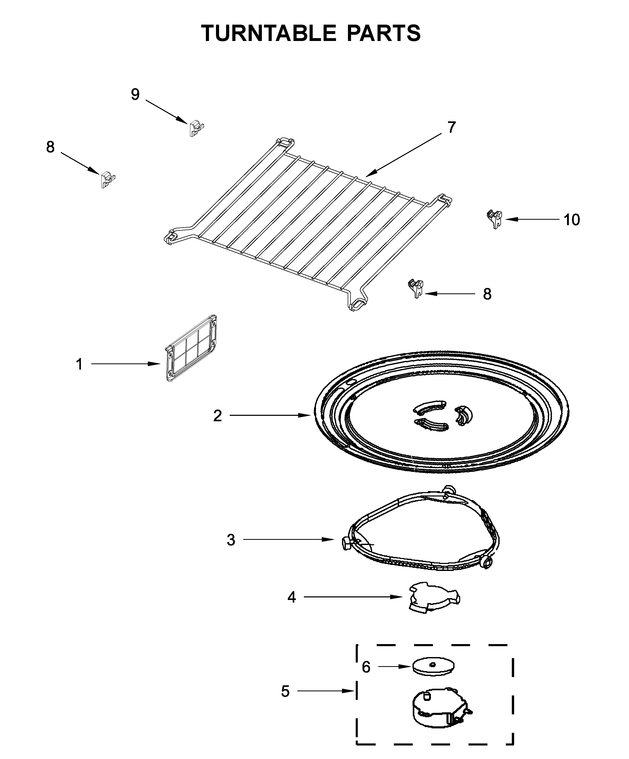 Turntable parts