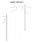 Cabinet trim parts
