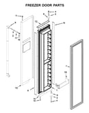 Freezer door parts