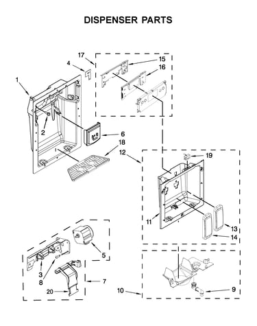 Dispenser parts