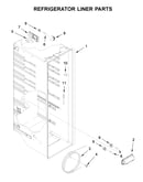 Refrigerator liner parts