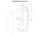 Amana ASI2575GRW00 refrigerator door parts diagram