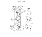 Maytag MFT2772HEZ00 cabinet parts diagram