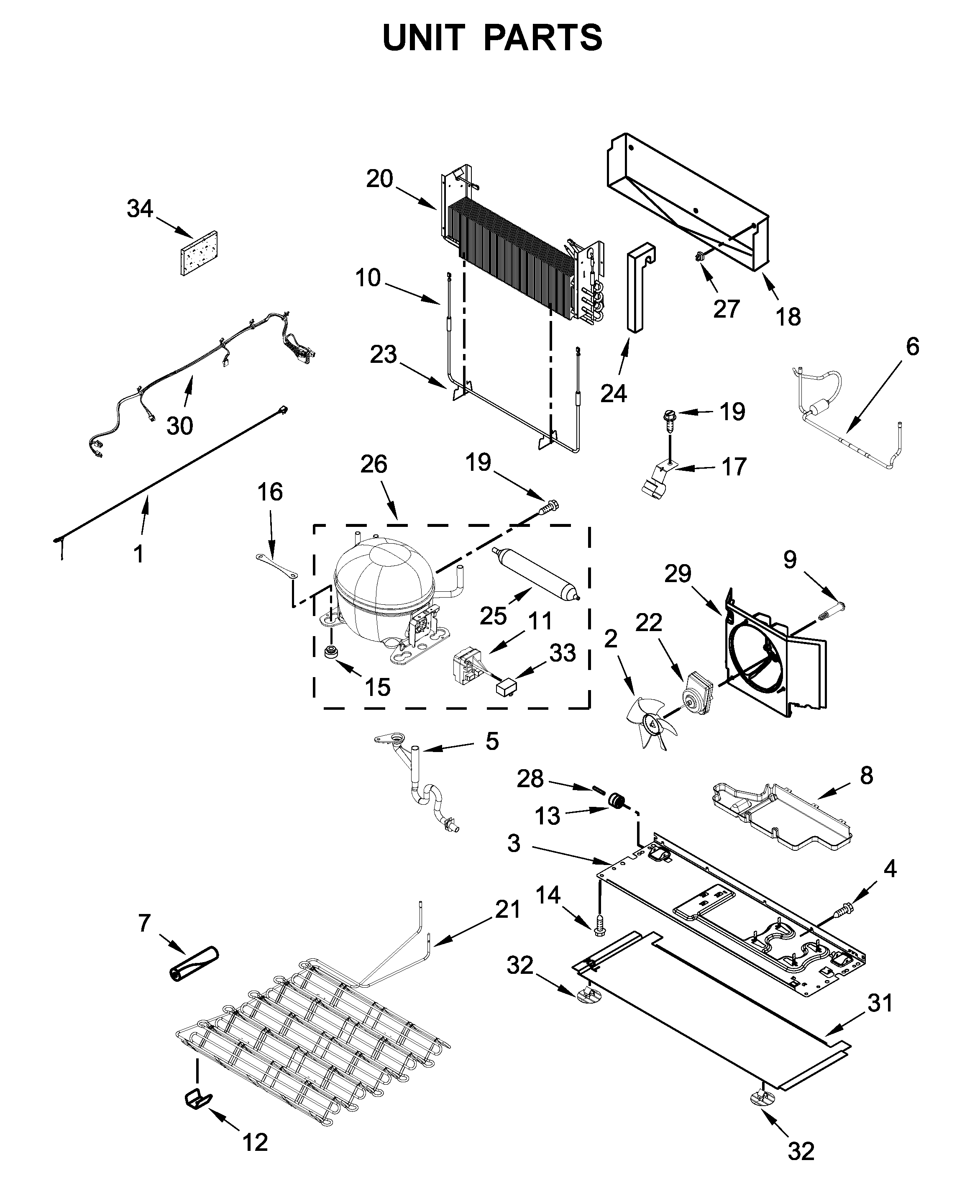 Unit parts