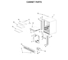 Jenn-Air JURFR242HL00 cabinet parts diagram