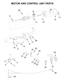 Motor and control unit parts