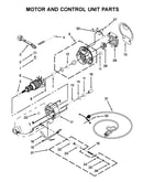 Motor and control unit parts