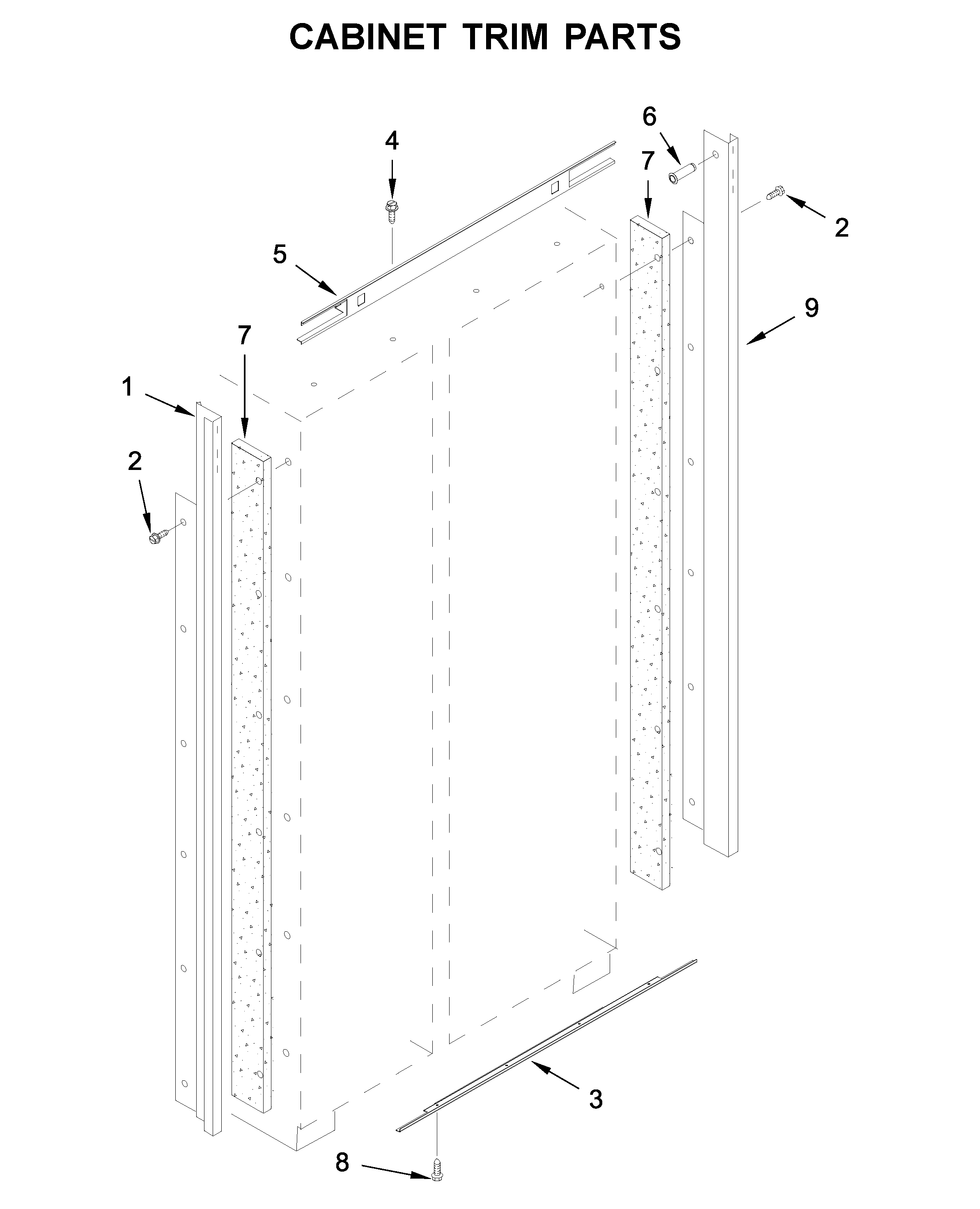 CABINET TRIM PARTS