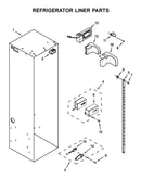 Refrigerator liner parts