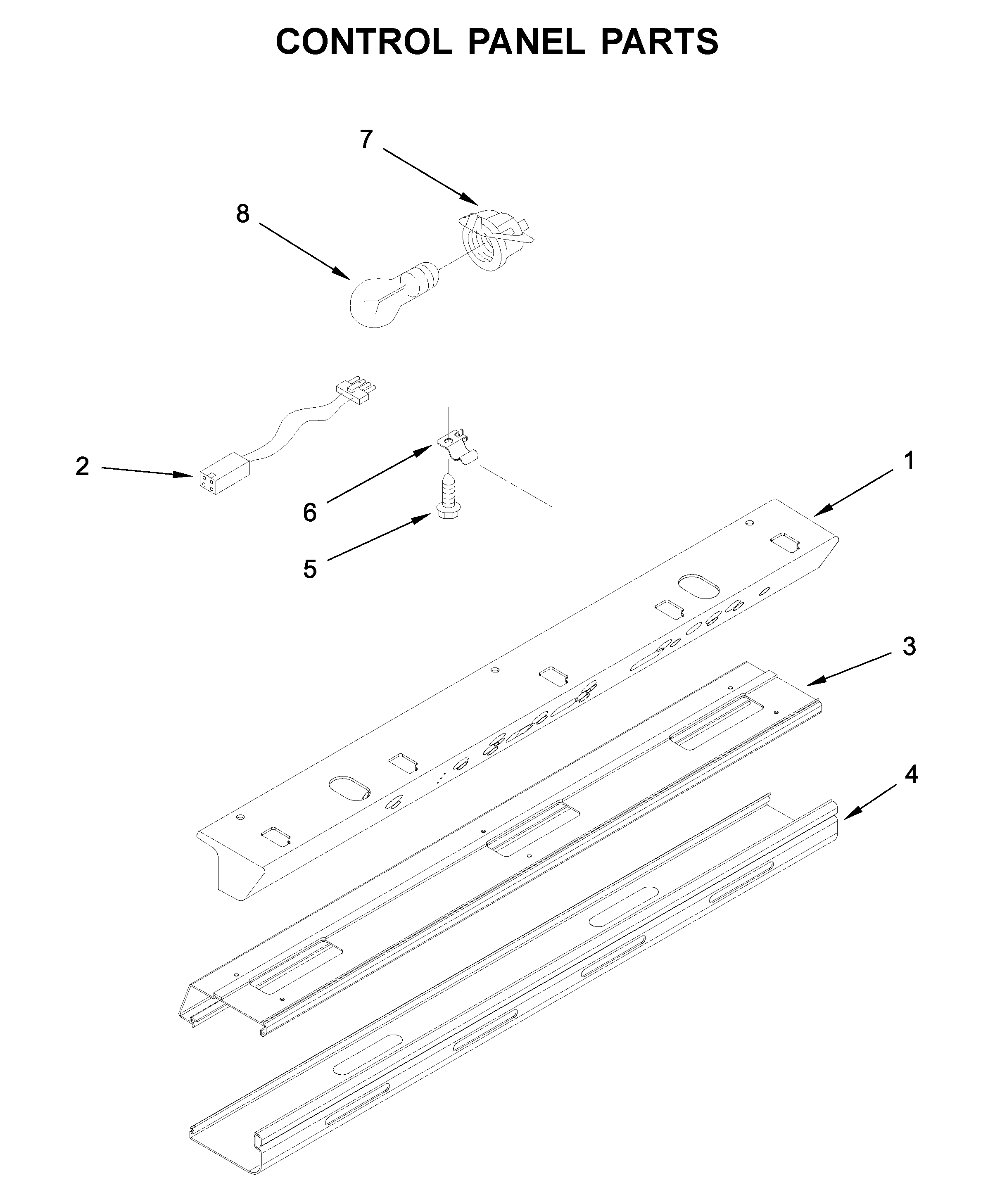 CONTROL PANEL PARTS