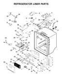 Refrigerator liner parts