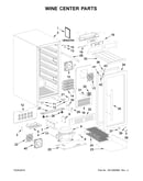 Wine center parts