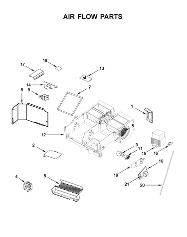 Air flow parts