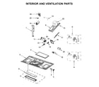 Whirlpool YWMH53521HB3 interior and ventilation parts diagram