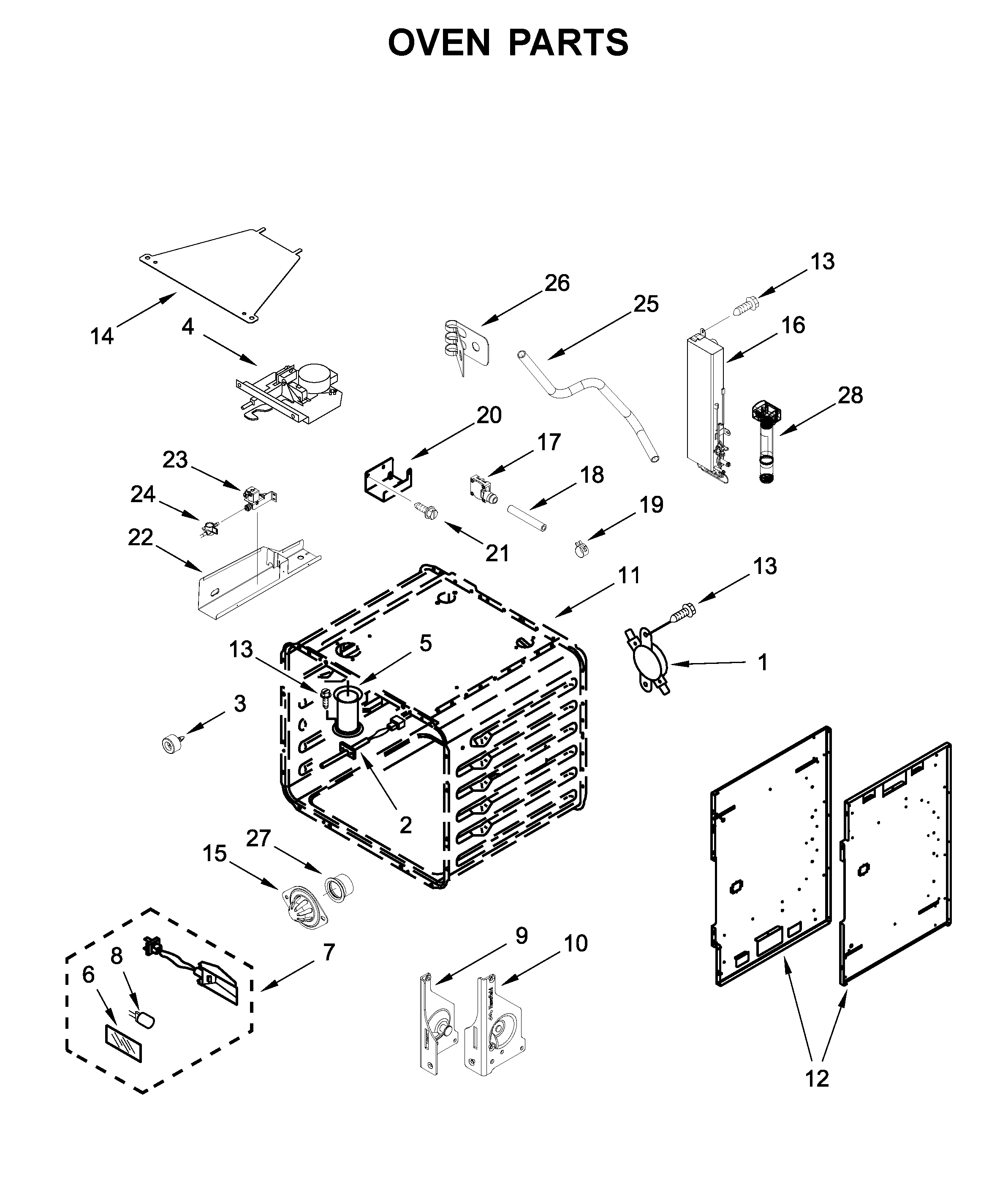 Oven parts
