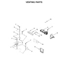 Jenn-Air JDSP536HL00 venting parts diagram
