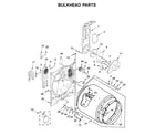 Amana 4KNED3200JW0 bulkhead parts diagram