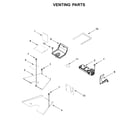 KitchenAid KFGC500JBK00 venting parts diagram